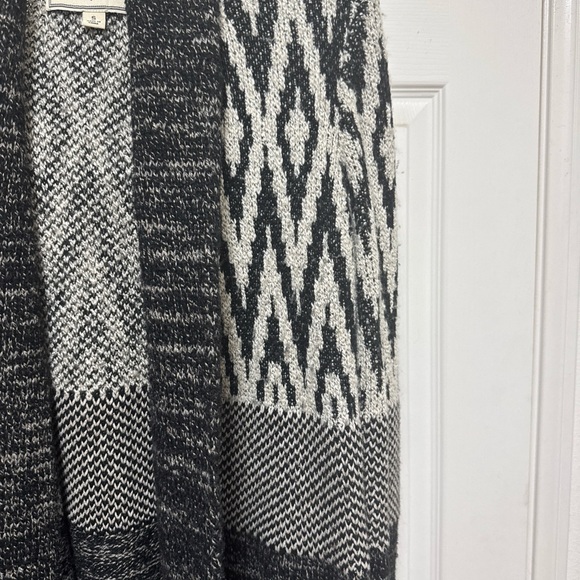 Boho Revival Lucky Brand Black and White Cardigan - Picture 6 of 6